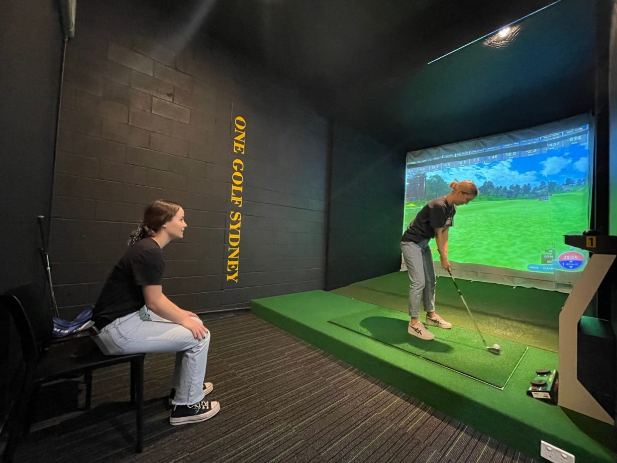 Private Golf Lesson, 1 Hour Indoor Simulator - Sydney