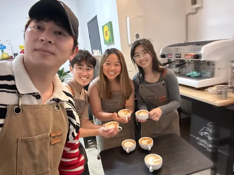 Sydney Latte Art Class - 100 Minutes - For 2