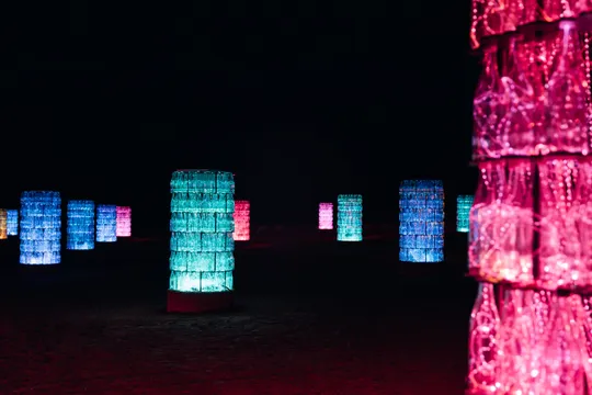 Kings Canyon Light Towers by Night Experience - 1 Hour