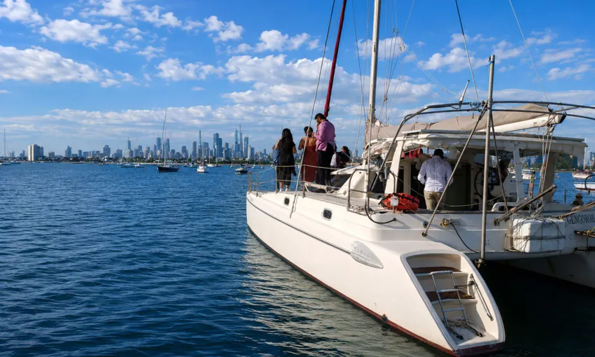 St Kilda Twilight Catamaran Cruise - 90 Minutes | Experience Oz