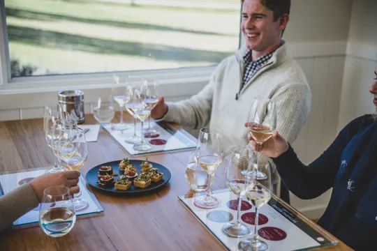 Orange Sommelier Guided Wine & Canape Tasting - 1 Hour