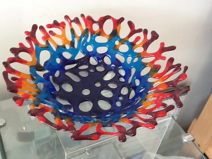 Glass Fusing Coral Bowl Workshop - 3 Hours | Experience Oz