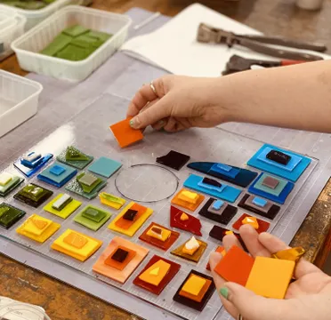 Melbourne Glass Fusing Coral Bowl Workshop - 3 Hours
