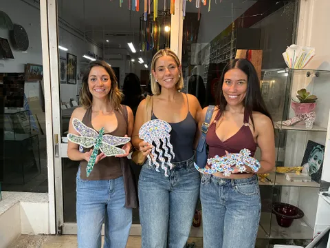 Melbourne Creative Mosaic Making Workshop - Family of 4