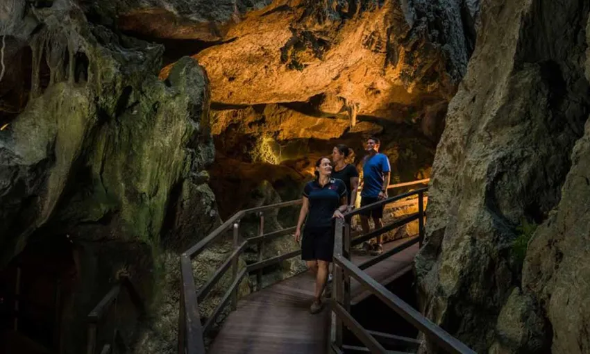 Capricorn Caves Cathedral Cave Tour - Book Now | Experience Oz