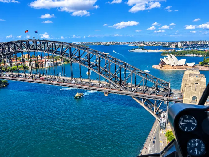 Private Helicopter Flight, 35 Minutes For 3 – Sydney Harbour