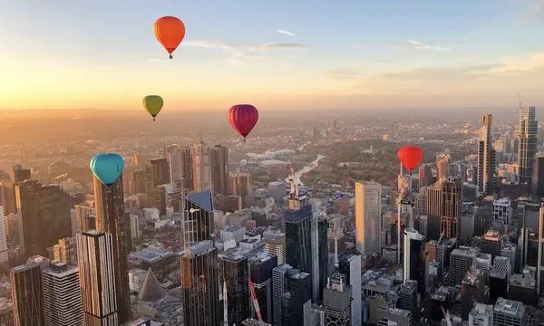 Sunrise Hot Air Balloon Flight, 1 Hour - Melbourne