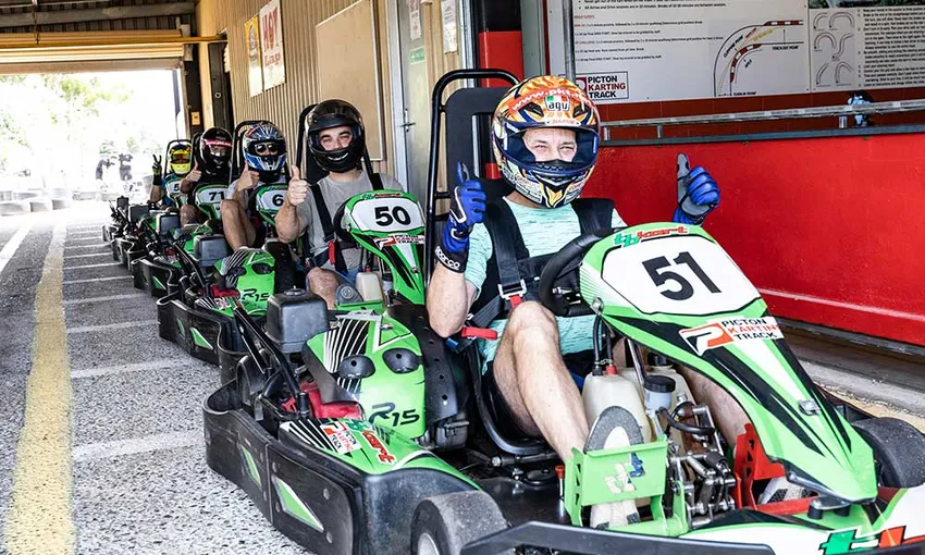 Sydney Go Kart Racing 3 x 10 Minute Races - Book Now | Experience Oz