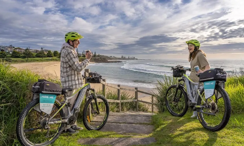 Self Guided E-Bike Tour Pedal to Produce Coastal Trail | Experience Oz