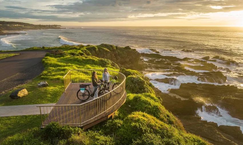 Self Guided E-Bike Tour Pedal to Produce Coastal Trail | Experience Oz
