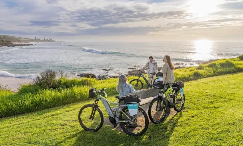 Self Guided E-Bike Tour Pedal to Produce Coastal Trail | Experience Oz