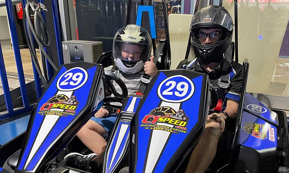 Duo Indoor Go Kart Racing - South Coast - For 2 | Experience Oz-1