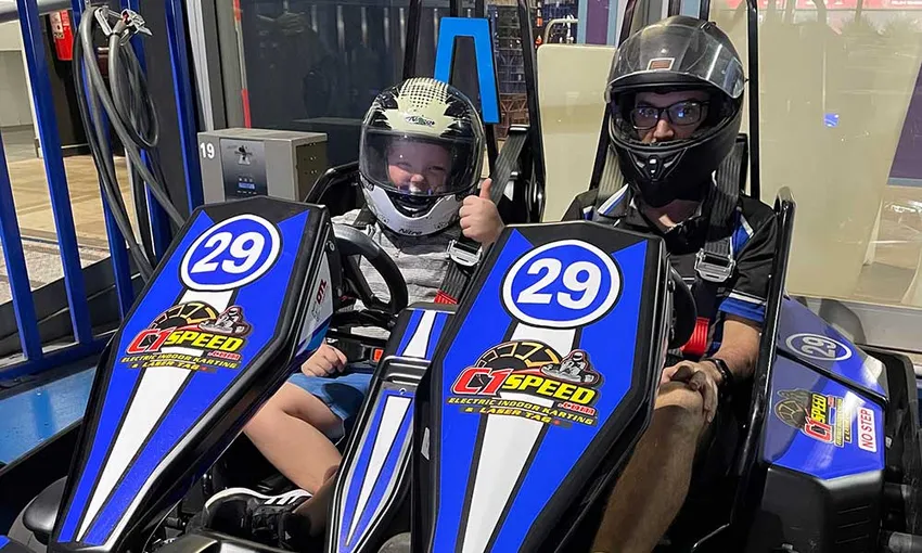 Duo Indoor Go Kart Racing - South Coast - For 2 | Experience Oz