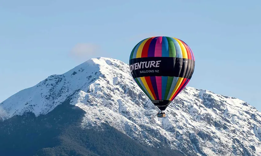 Methven-Mount Hutt Hot Air Balloon Flight | Experience Oz