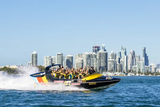 Gold Coast Premium Jetboat Ride from Surfers Paradise