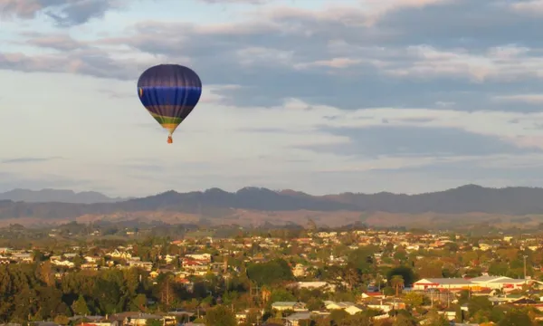 Hot Air Ballooning Over Waikato