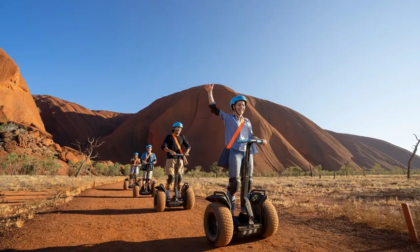 Uluru Segway Tour with Transfers - 4 Hours  | Experience Oz