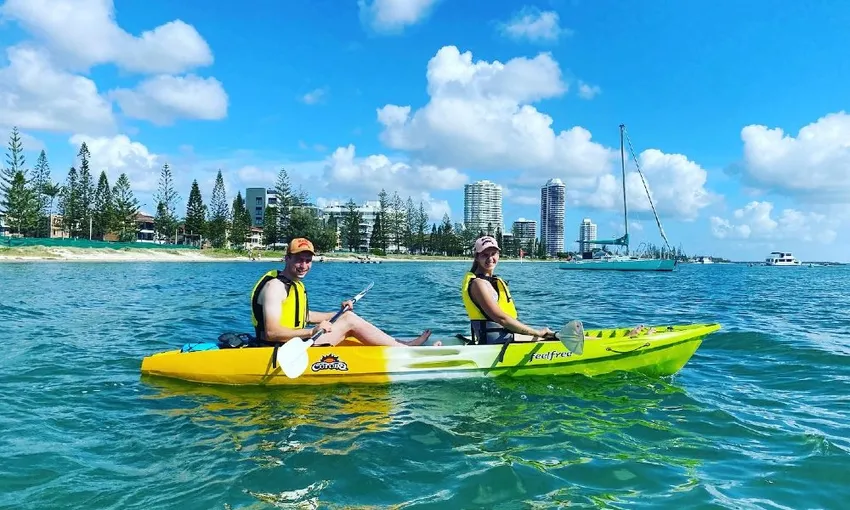 Broadwater Dolphin Kayaking & Snorkeling Tour | Experience Oz