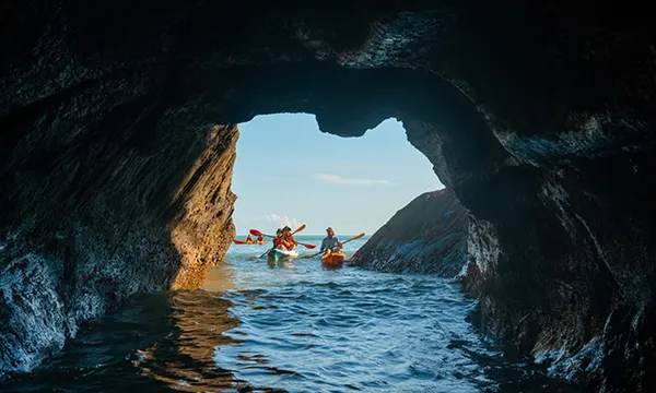 Cairns Kayak Turtle Tour from Palm Cove to Double Island - Half Day
