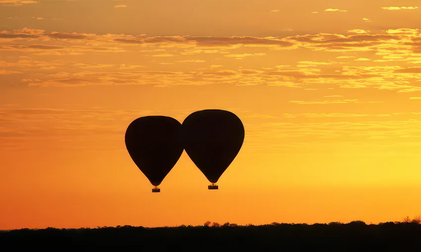 Alice Springs 1 Hour Hot Air Balloon Flight - Book Now | Experience Oz