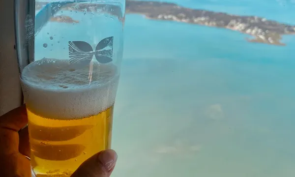 Scenic Flight to Straddie Brewing Co. with Inflight Beer Tasting