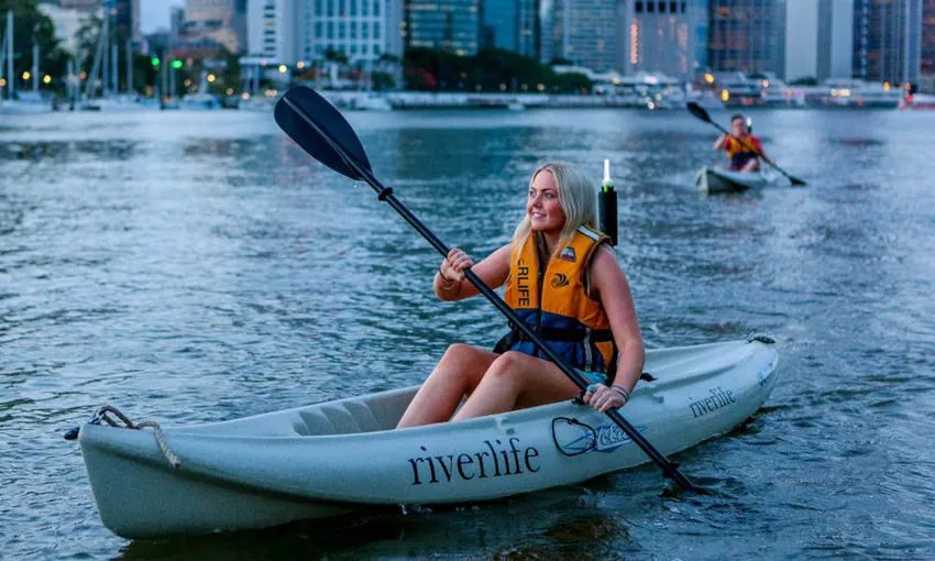 Guided Kayak Tour of Brisbane River - Book Now | Experience Oz