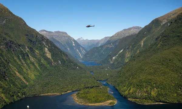 Milford Sound Flyover Helicopter Flight