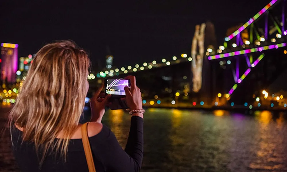 Vivid SydneyTall Ship Dinner Cruise - 90 Minutes | Experience Oz-2