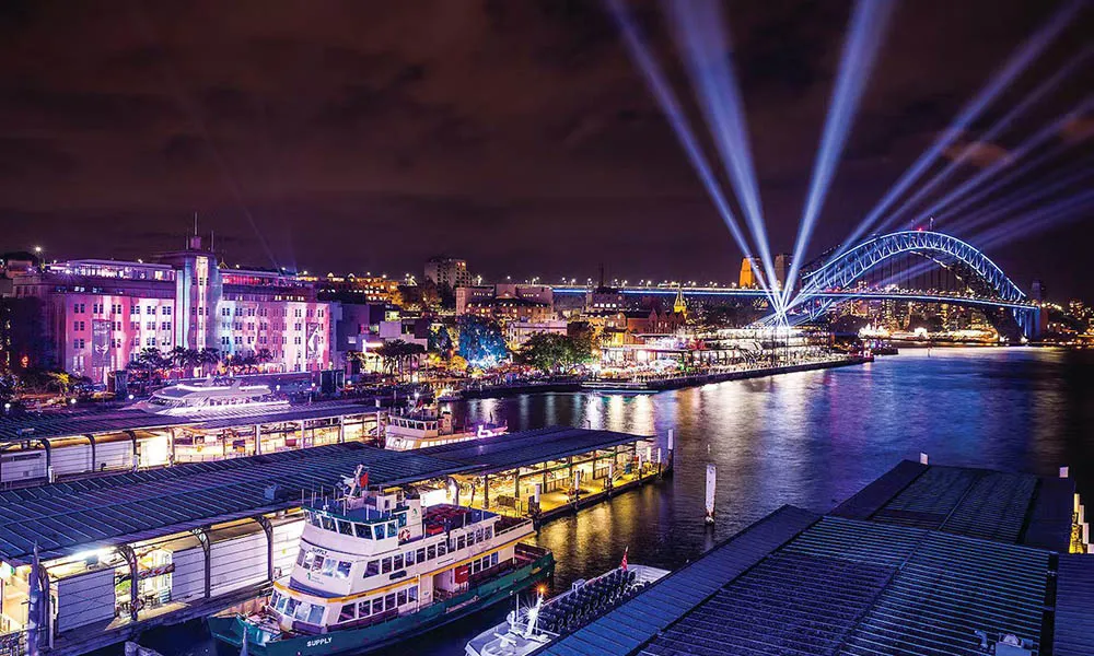 Vivid Sydney Harbour Cruise From Darling Harbour | Experience Oz-1