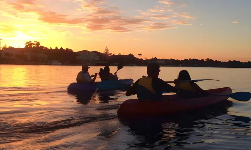 Gold Coast Sunset Twilight Kayak Tour - Book Now | Experience Oz