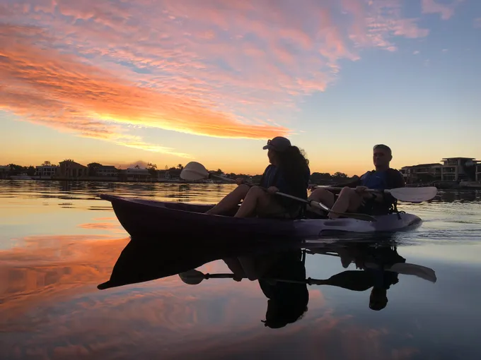 Gold Coast Sunset Twilight Kayak Tour - Book Now | Experience Oz