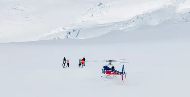 Mountain Scenic Spectacular with Glacier Landing | Experience Oz