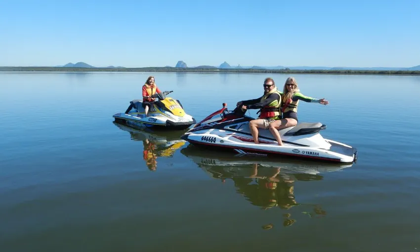 Glasshouse Mountains Jet Ski Tour from Caloundra | Experience Oz