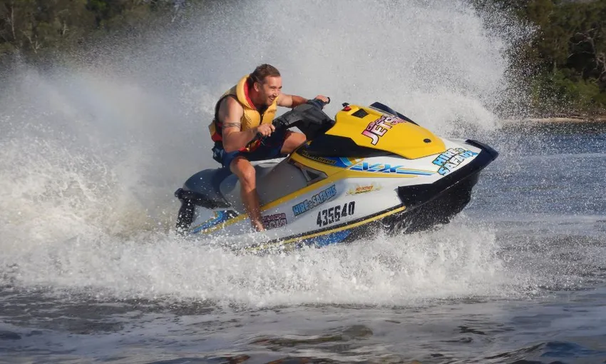 Glasshouse Mountains Jet Ski Tour from Caloundra | Experience Oz