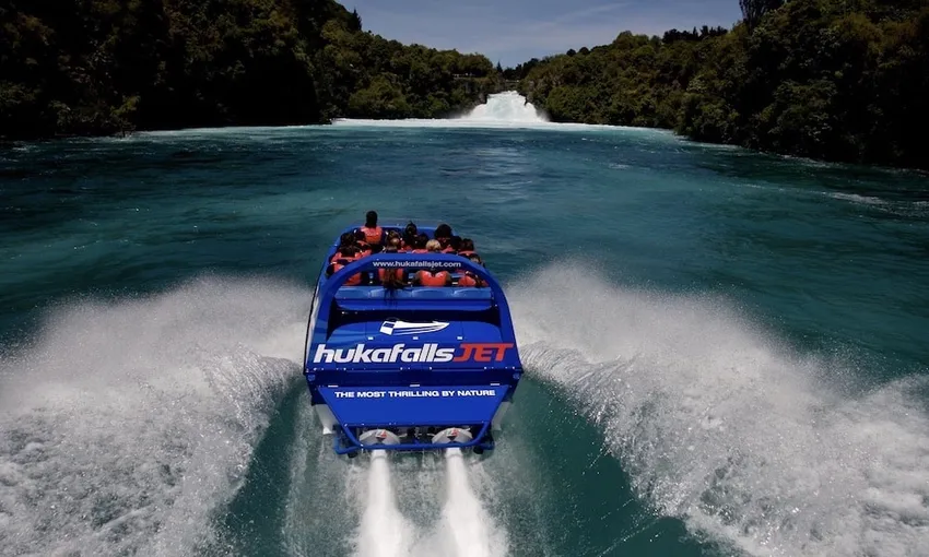 Huka Falls Jet Boat Rides Taupo - Book Online | Experience Oz