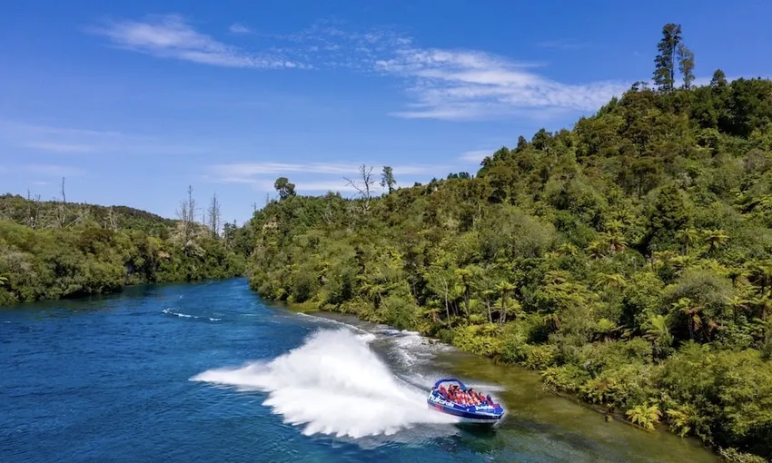 Huka Falls Jet Boat Rides Taupo - Book Online | Experience Oz