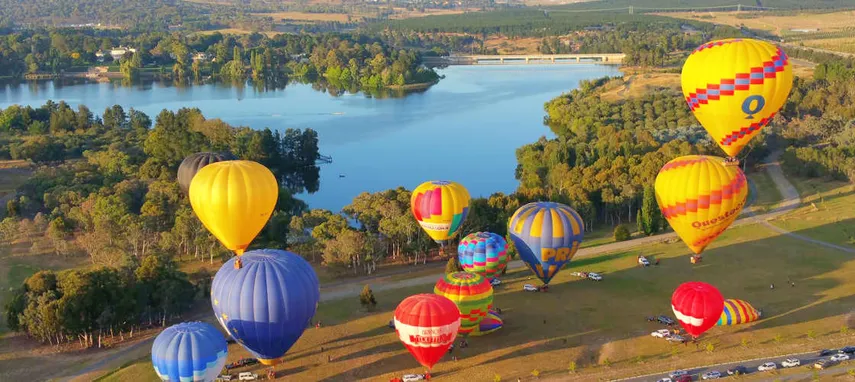 Canberra Hot Air Balloon Rides - Book Now | Experience Oz