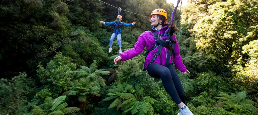New Zealand Zip Line Tour Rotorua - Book Now | Experience Oz