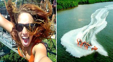 Cairns Bungy and Jetboat Combo