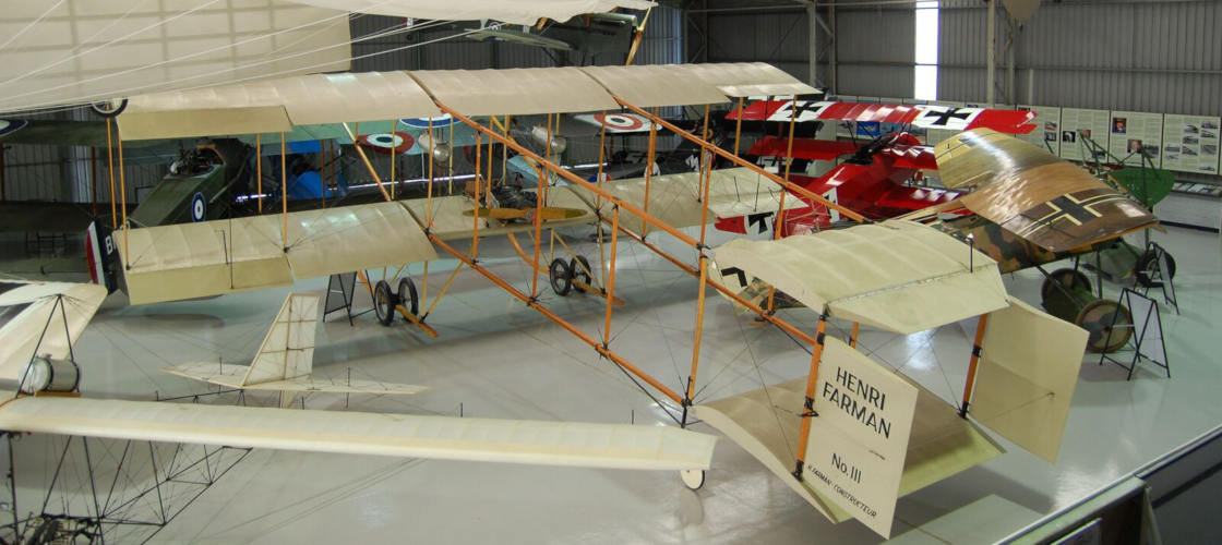 The Australian Vintage Aviation Society aircrafts
