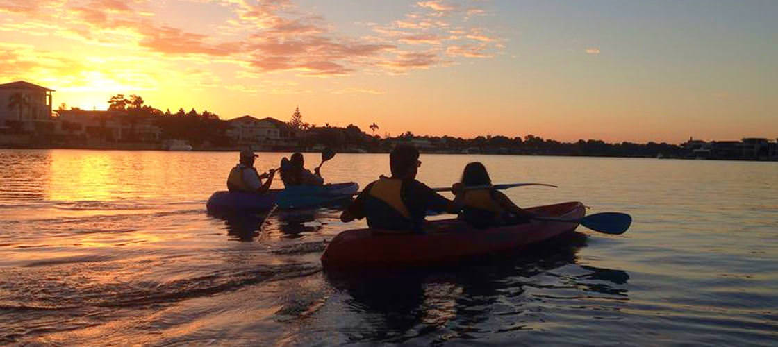 Sunset Kayaking Tour Gold Coast