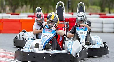 Go Karting at Kingston Park Raceway