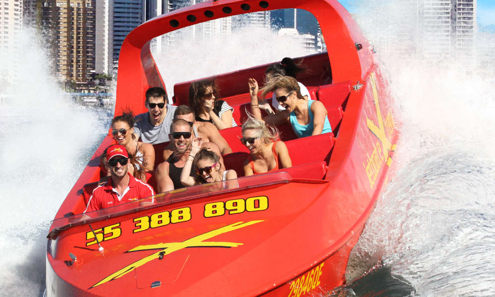 Jet Boat Extreme Surfers Paradise family activities 