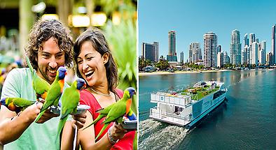 Currumbin Wildlife Sanctuary & Sightseeing Cruise Package