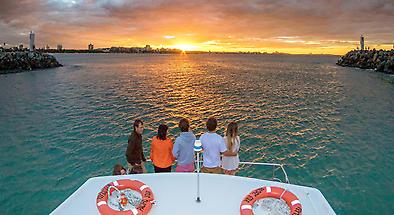 Mooloolaba Seafood Lunch and Sunset Cruises