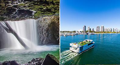 Gold Coast Hinterland Tour & Sightseeing Cruise Package