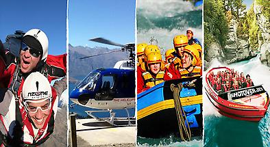Queenstown Skydive and Rafting Combos