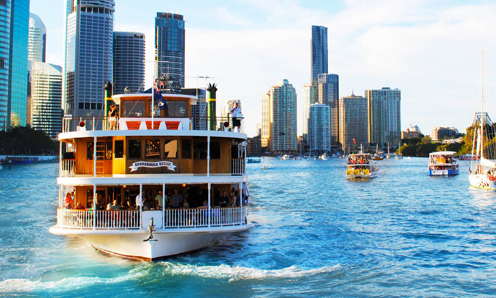 kookaburra river queens boat
