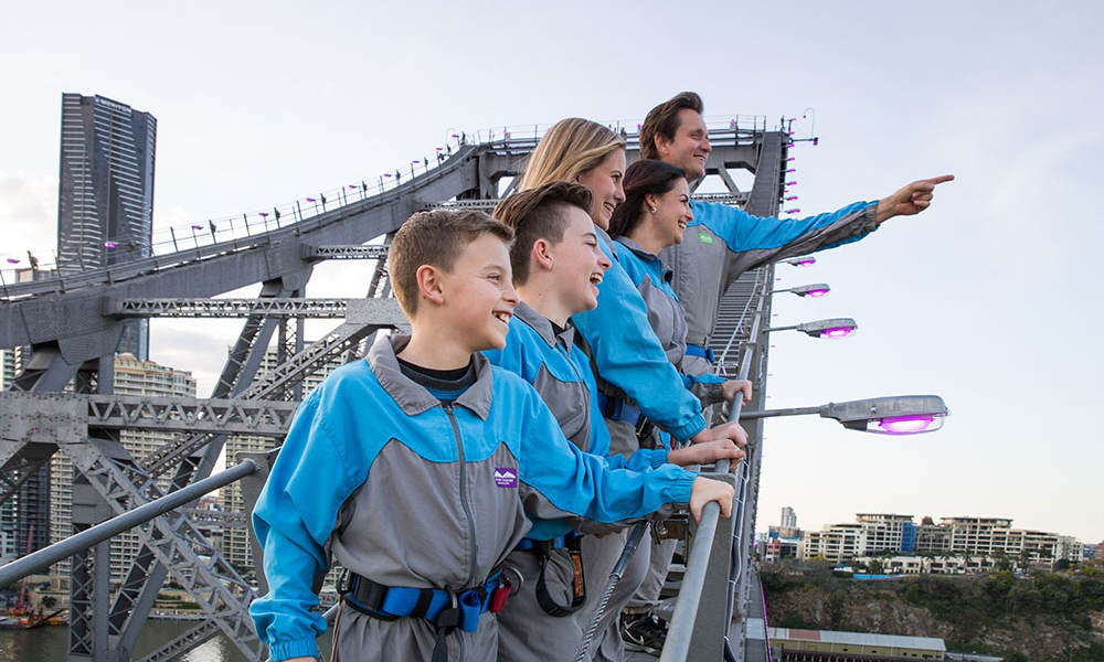 Story Bridge Adventure Climb Brisbane family activity 