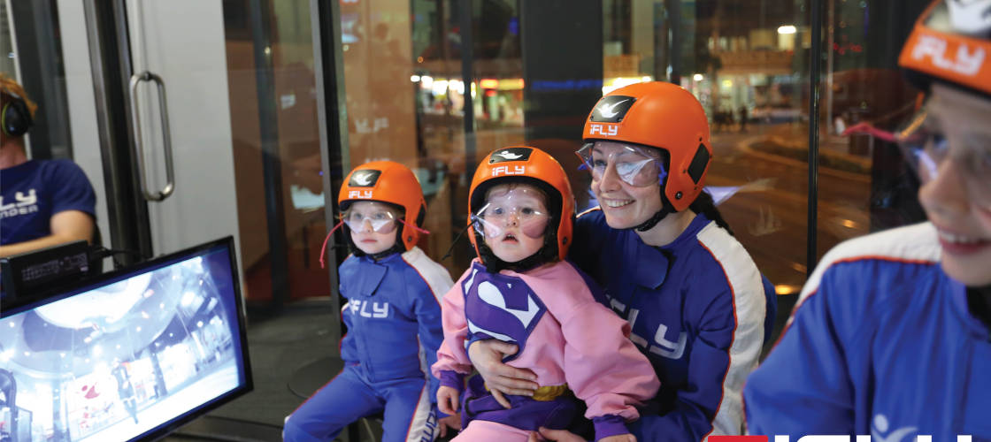 Indoor Skydiving for kids Gold Coast